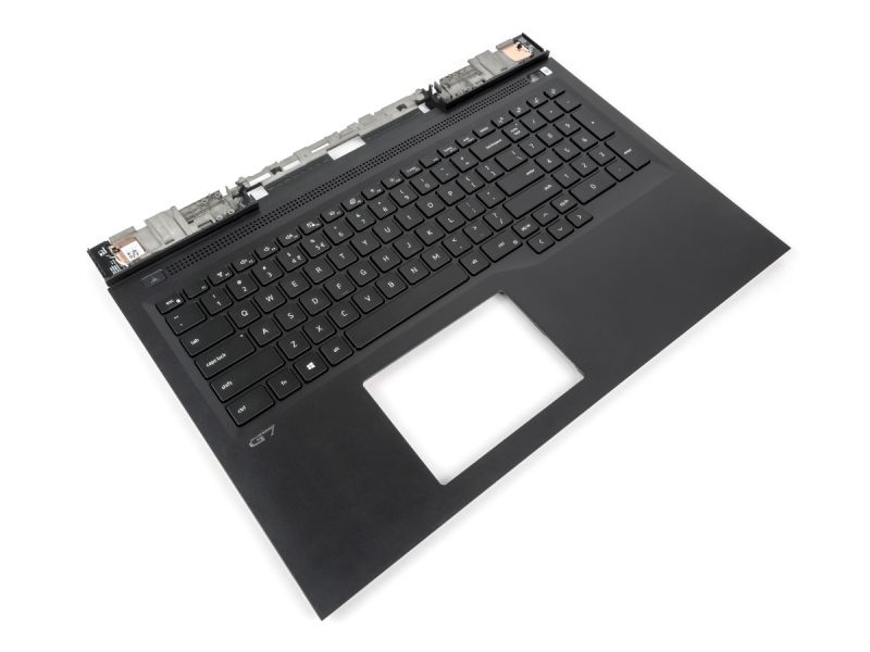 Dell G7-7700 Palmrest & US/INT ENGLISH 4-Zone RGB Backlit Keyboard - 0RC7PR (66MGV)