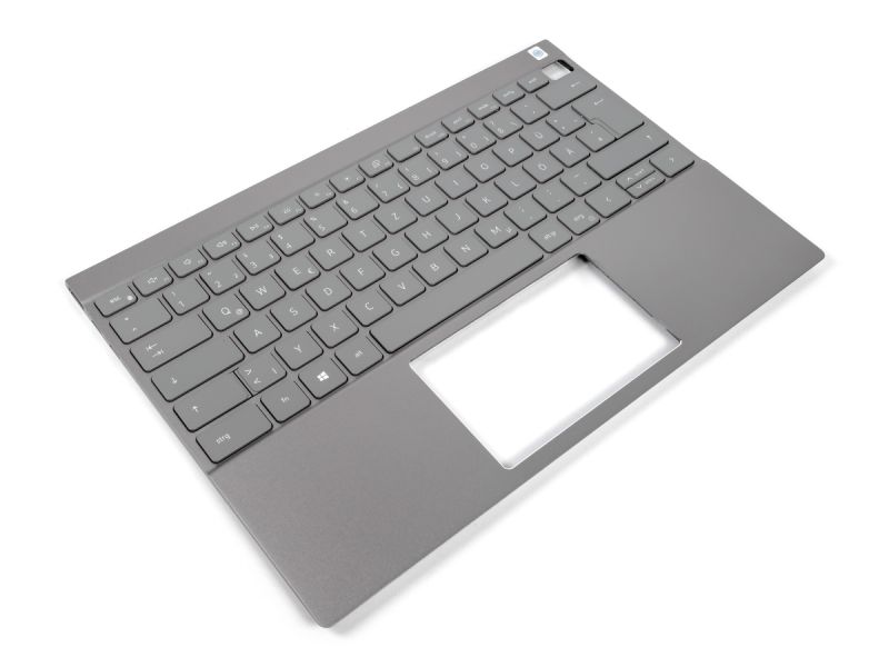 Dell Inspiron 5310 Palmrest & GERMAN Backlit Keyboard - 0WGFFX + 0M5FXW (N2KMG)