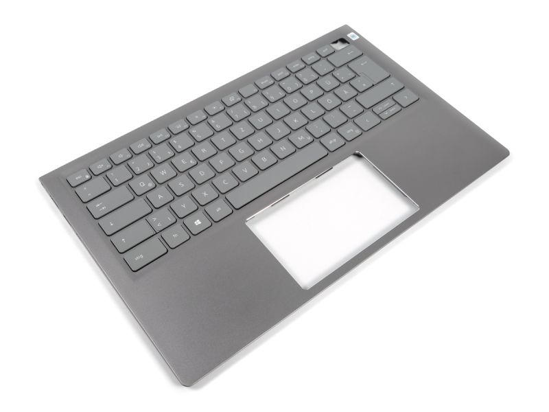 Dell Inspiron 5410/5415/5418 Palmrest & GERMAN Backlit Keyboard - 0MGXYP + 0M5FXW (TM6N0)
