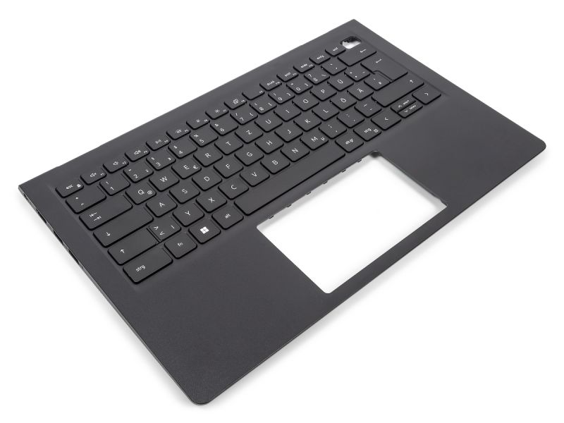 Dell Vostro 3420/3425/3435 Palmrest & GERMAN Backlit Keyboard - 0HXH59 (41GV6) - Black