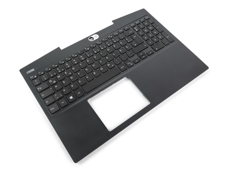 Dell G5-5500 60W Palmrest & GERMAN Backlit Keyboard - 0TKJ8F + 0F0TP3 (3RK4C)