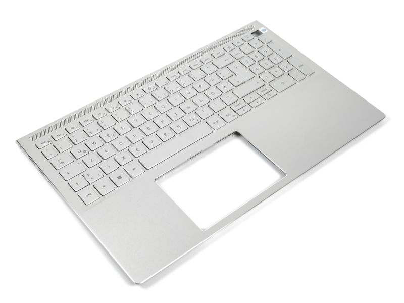 Dell Inspiron 7501 USB-C Palmrest & GERMAN Backlit Keyboard - 0FY5WK + 0V1RFC (RGPYP)