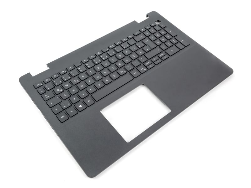 Dell Inspiron 3501/3502/3505 Black Palmrest & GERMAN Keyboard - 033HPP + 0MFM3M (26HXG)