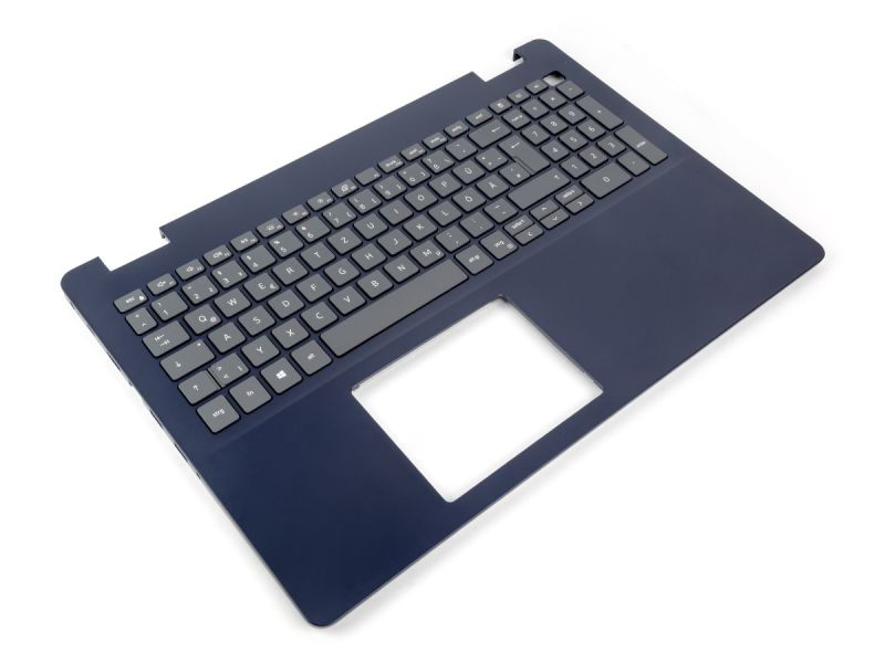 Dell Inspiron 5593/5594 Blue USB-C Palmrest & GERMAN Backlit Keyboard - 05JK43 + 05TPPT (WRDT4)