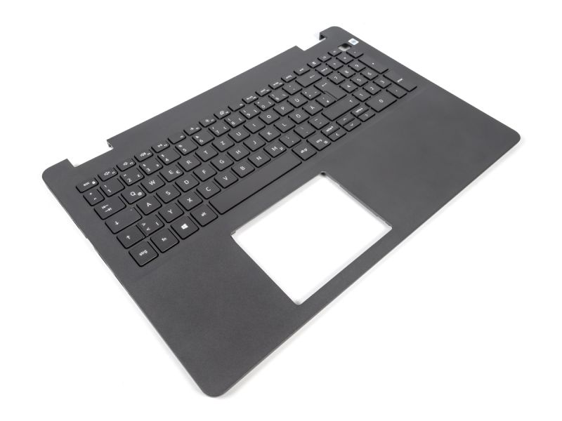 Dell Inspiron 3501/3502/3505 Black USB-C Palmrest & GERMAN Keyboard - 0MRTFJ + 0MFM3M (5DWR5)