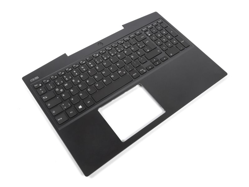 Dell G5-5500 60W non-Bio Palmrest & GERMAN Backlit Keyboard - 01RPF5 + 0KRHKG (1HGFW)