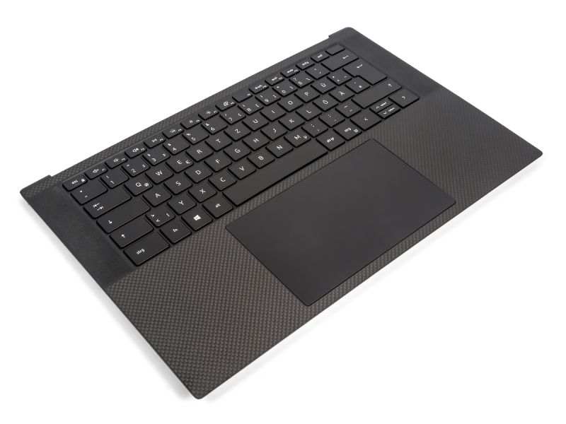 Dell XPS 9500/9510/9520 Palmrest/Touchpad & GERMAN Backlit Keyboard - 05DY5D + 0JWYNF (FGYH1)