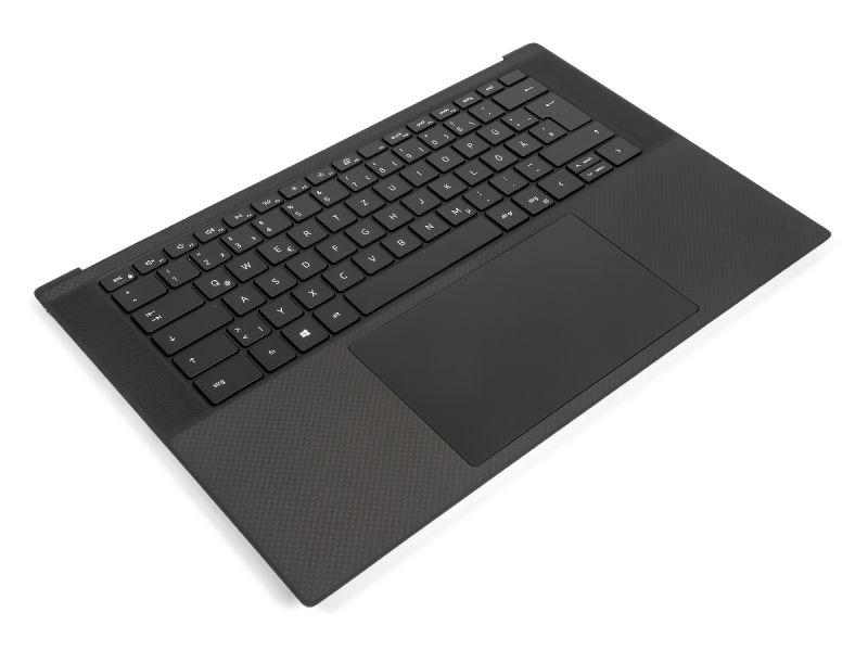 Dell XPS 9500/9510/9520 Palmrest Touchpad & GERMAN Backlit Keyboard - 0RHFRN + 0JWYNF