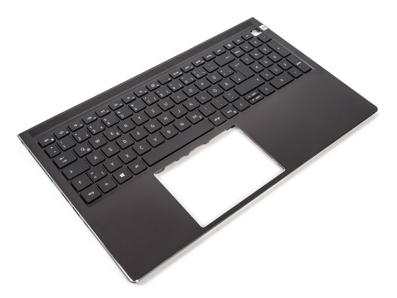 Dell Vostro 7510 Palmrest & GERMAN Backlit Keyboard - 0XV1DW + 07K5RR (FPRKN)