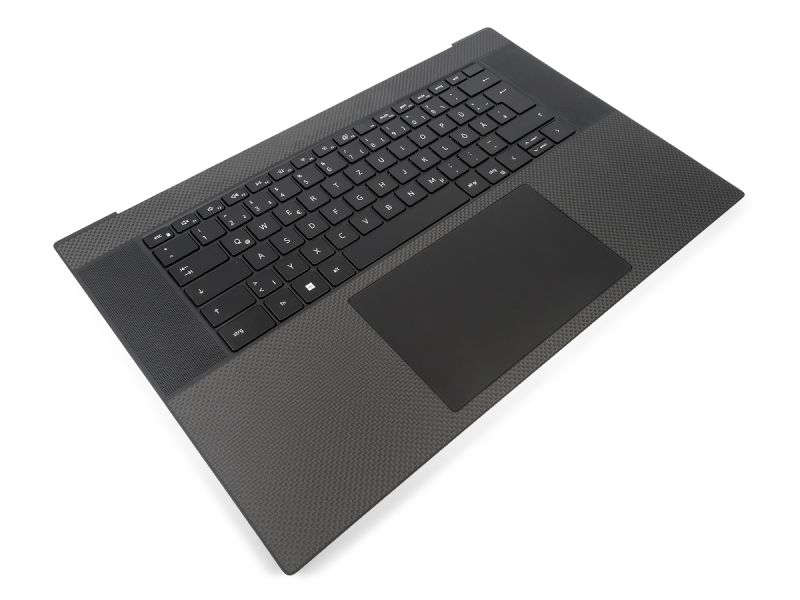 Dell XPS 9720 & Precision 5770 Palmrest, Touchpad & GERMAN Backlit Keyboard - 00DJYF + 0DPY7K (0YF41)