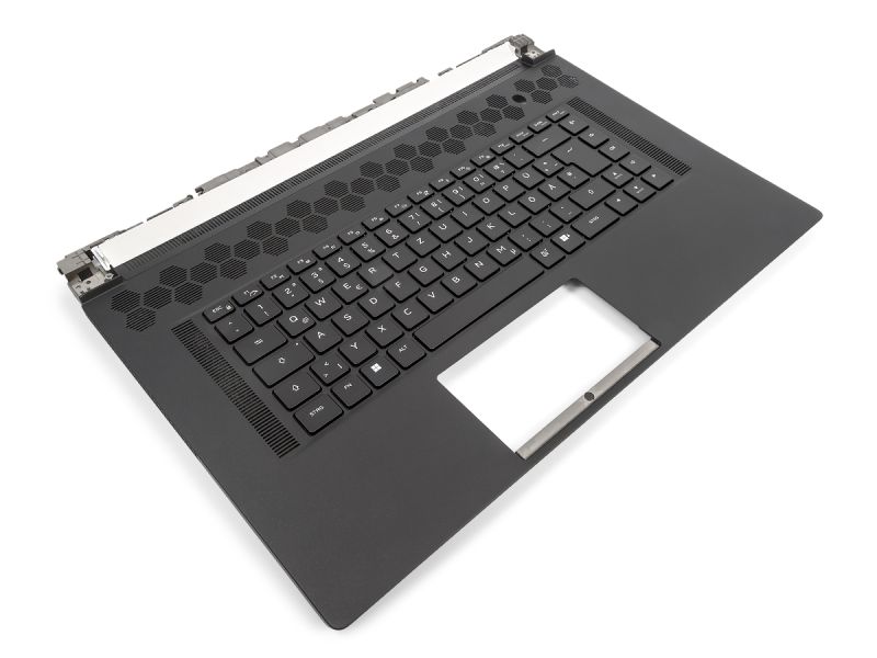 Dell Alienware X17 R1/R2 Palmrest & GERMAN Per-Key RGB Backlit Keyboard - 04YMDK (J61FX)