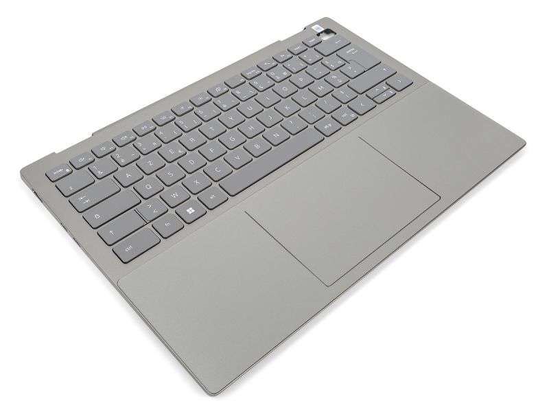 Dell Inspiron 7420/7425 2-in-1 Palmrest, Touchpad & FRENCH Backlit Keyboard - 0VG9M1 + 06MHDF (H5FR6) - Pebble Green