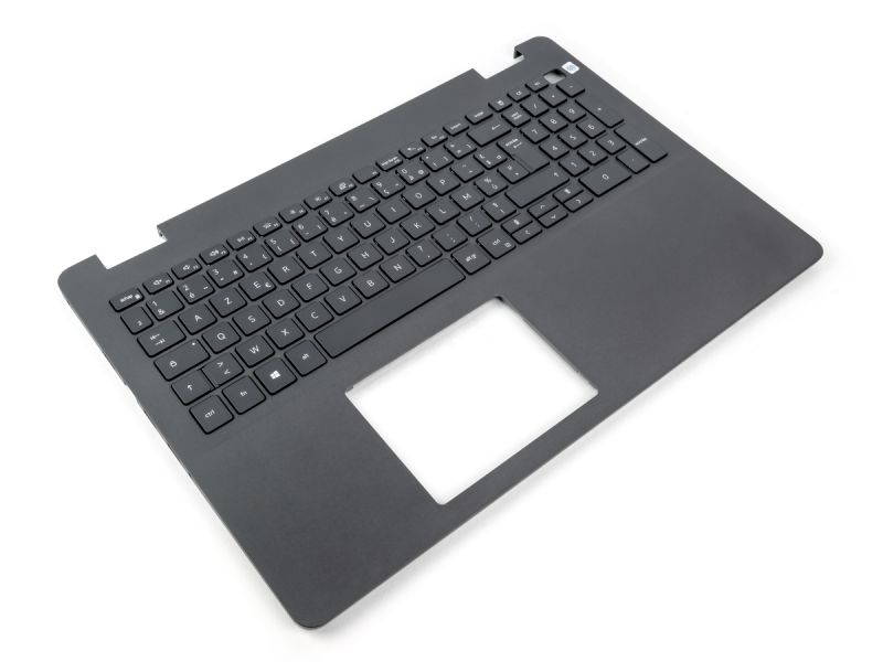 Dell Inspiron 3501/3502/3505 Black Palmrest & FRENCH Backlit Keyboard - 033HPP + 05T3V7 (0PJGN)