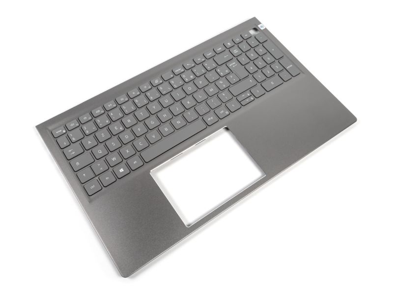 Dell Inspiron 5510/5515/5518 USB-C Palmrest & FRENCH Backlit Keyboard - 06P0TG + 02H1PJ (8V4W3)