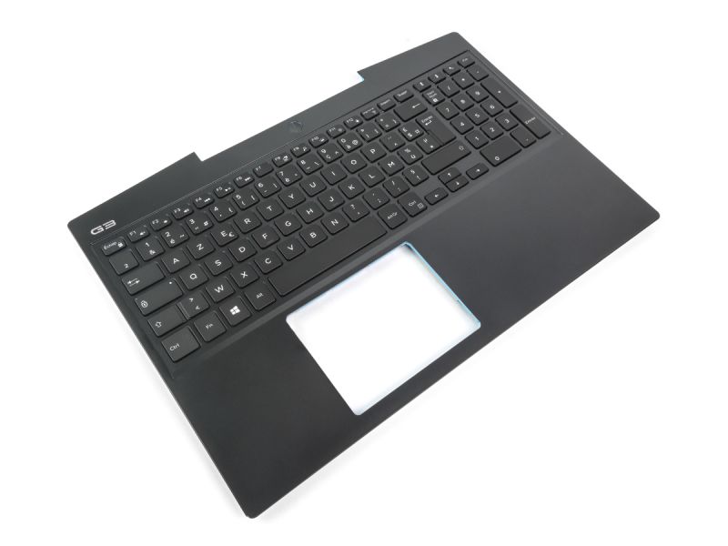 Dell G3-3500 60W non-Bio Palmrest & FRENCH Backlit Keyboard - 02DPKM + 0CMH7P