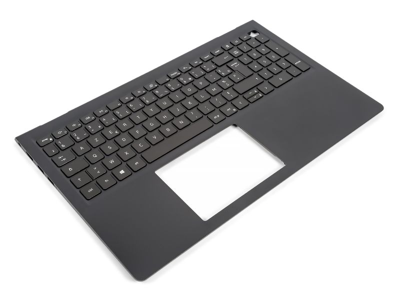Dell Inspiron 3510/3511/3515/3520/3525 Palmrest & FRENCH Keyboard - 054WVM (17YVH) - Black