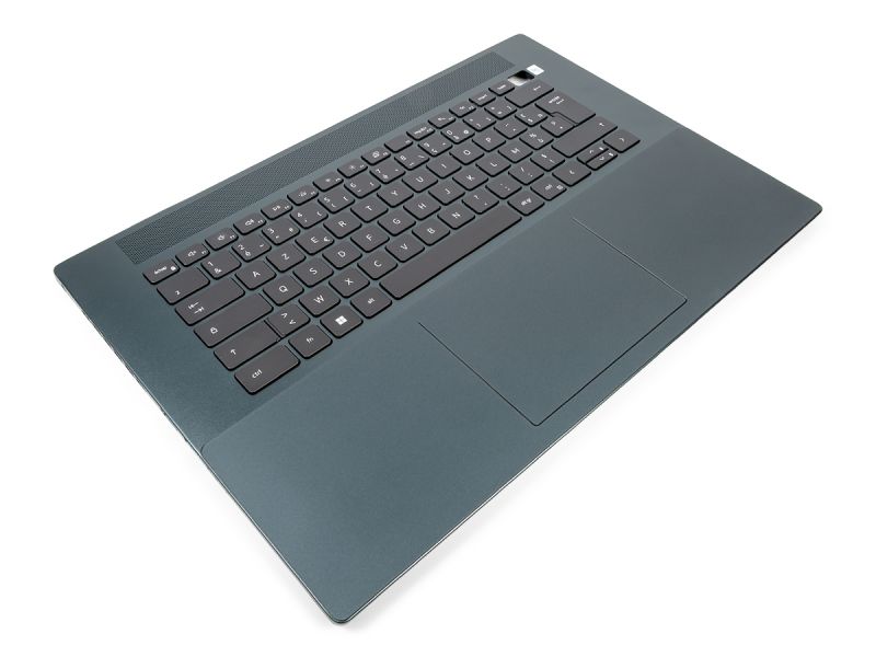 Dell Inspiron 7620 RTX 3060 Palmrest & Touchpad & FRENCH Backlit Keyboard - 0KRP8J + 048GGR (FPJMC) - Dark Green