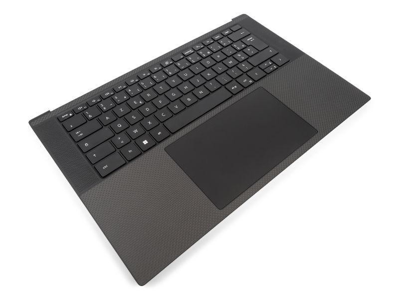 Dell XPS 9520 & Precision 5570 Palmrest, Touchpad & FRENCH Backlit Keyboard - 0TJP2V + 0DX5T3 (TY5HW)