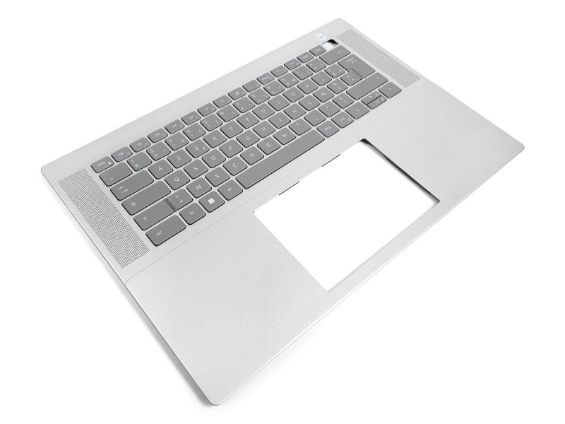 Dell Inspiron 5620/5625 Palmrest & FRENCH Backlit Keyboard - 0HJ5PC + 0DXT18 (CFKDF) - Silver