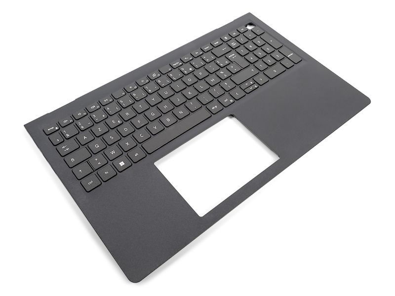 Dell Inspiron 3510/3511/3515/3520/3525 Palmrest & FRENCH Keyboard - 0418CV (0RD58) - Black