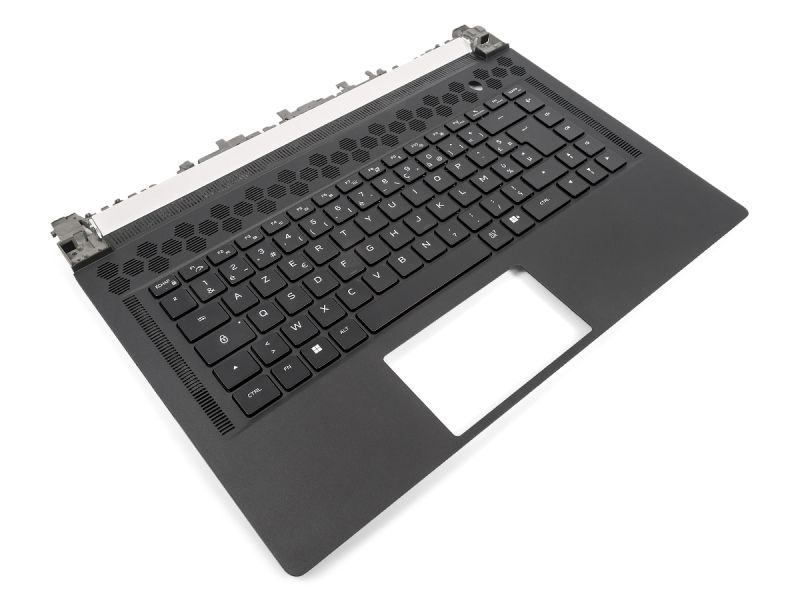 Dell Alienware X15 R1/R2 Palmrest & FRENCH RGB Backlit Keyboard - 0DCF84 (X4JF7)