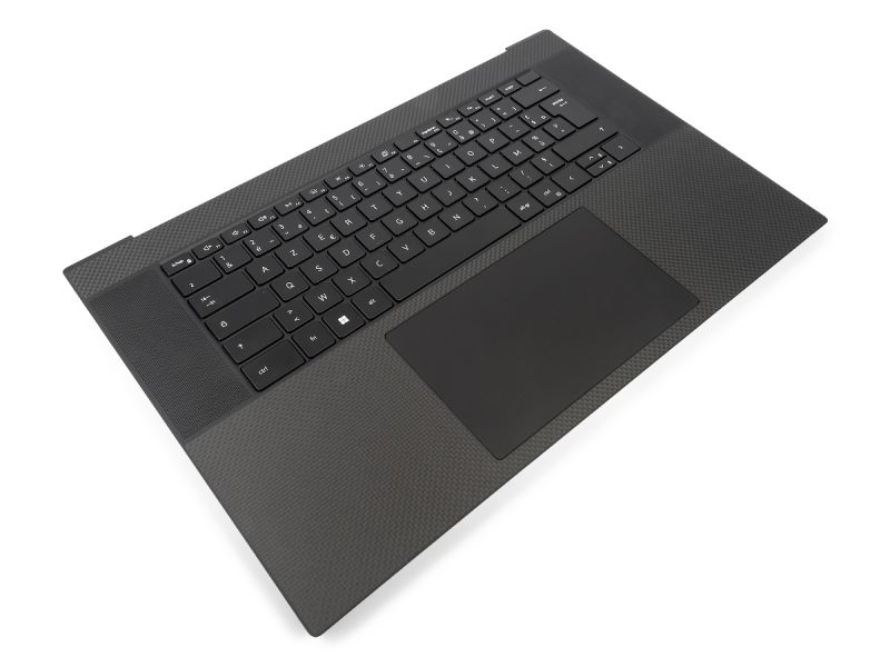 Dell XPS 9720 & Precision 5770 Palmrest, Touchpad & FRENCH Backlit Keyboard - 00DJYF + 0DX5T3 (7KJDR)
