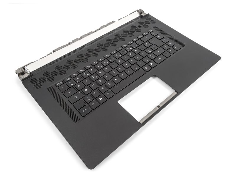 Dell Alienware X17 R1/R2 Palmrest & FRENCH Per-Key RGB Backlit Keyboard - 04YMDK (D90V2)