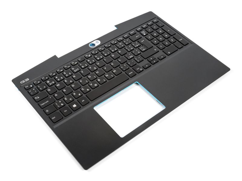 Dell G3-3500 60W Palmrest & CZECH/SLOVAK Backlit Keyboard - 09K12Y + 0DF71G (0TCT8)