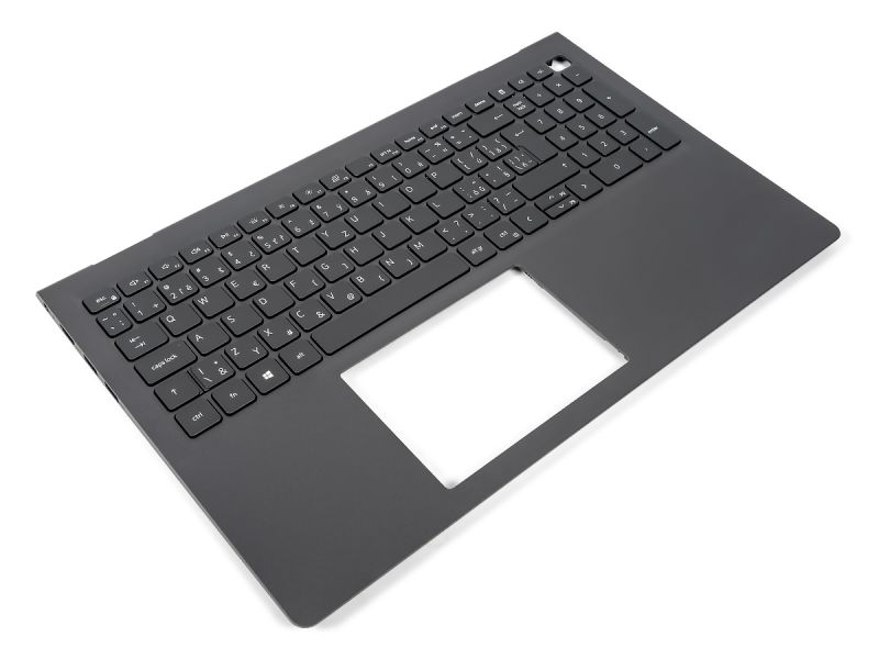 Dell Inspiron 3510/3511/3515/3520/3525 Palmrest & CZECH/SLOVAK Backlit Keyboard - 054WVM + 06TGV4 (2DDW1) - Black