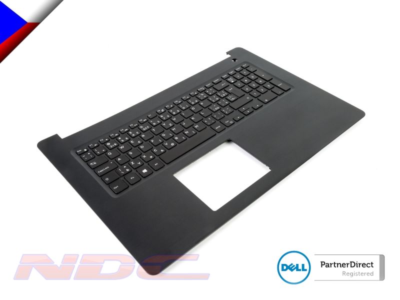 Dell Inspiron 5770/5775 Black Palmrest & CZECH/SLOVAK Backlit Keyboard - 04DNW1 / 04YJTR + 0T3C9W