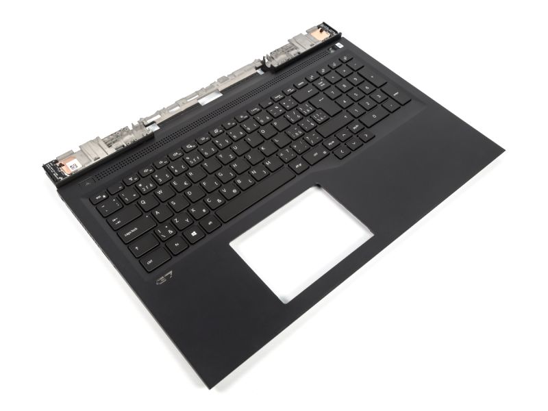 Dell G7-7700 Palmrest & CZECH/SLOVAK 4-Zone RGB Backlit Keyboard - 06VHYW (GY1FD)