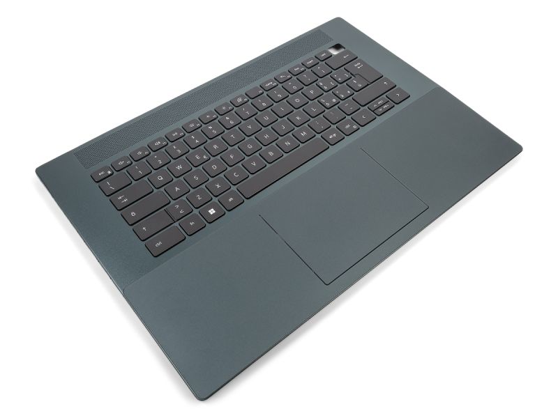 Dell Inspiron 7620 Intel/3050 Dark Green Palmrest & Touchpad & ITALIAN Backlit Keyboard - 0RYX3M + 04J7X7 (YFW4J)
