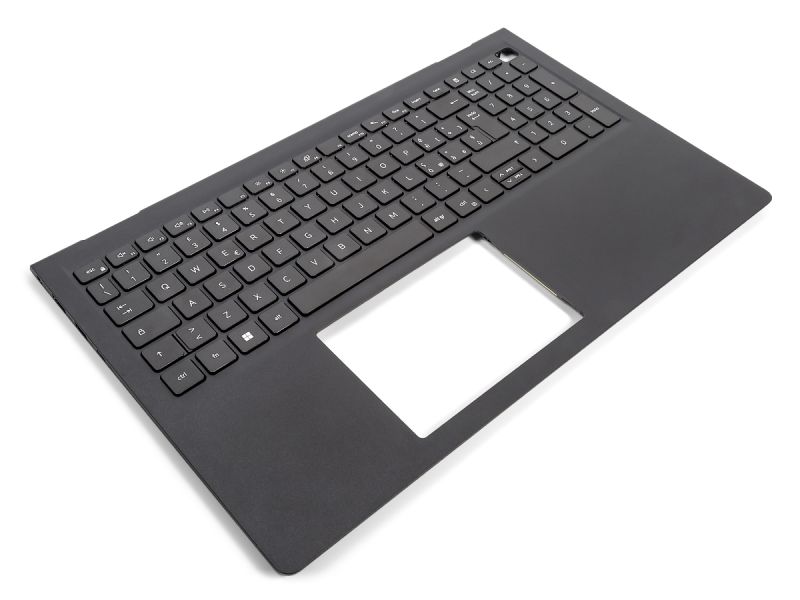 Dell Inspiron 3510/3511/3515/3520/3525 USB-C Palmrest & ITALIAN Keyboard - C6D40 (3T2K3) - Black
