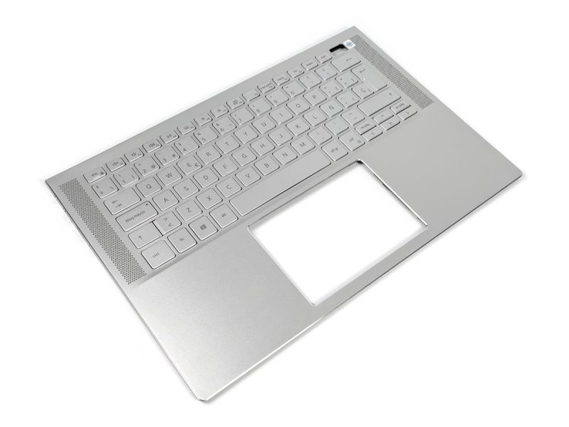 Dell Inspiron 7400 Palmrest & SPANISH Backlit Keyboard - 0K4MHC + 0CJ7N3 (4HXJX)