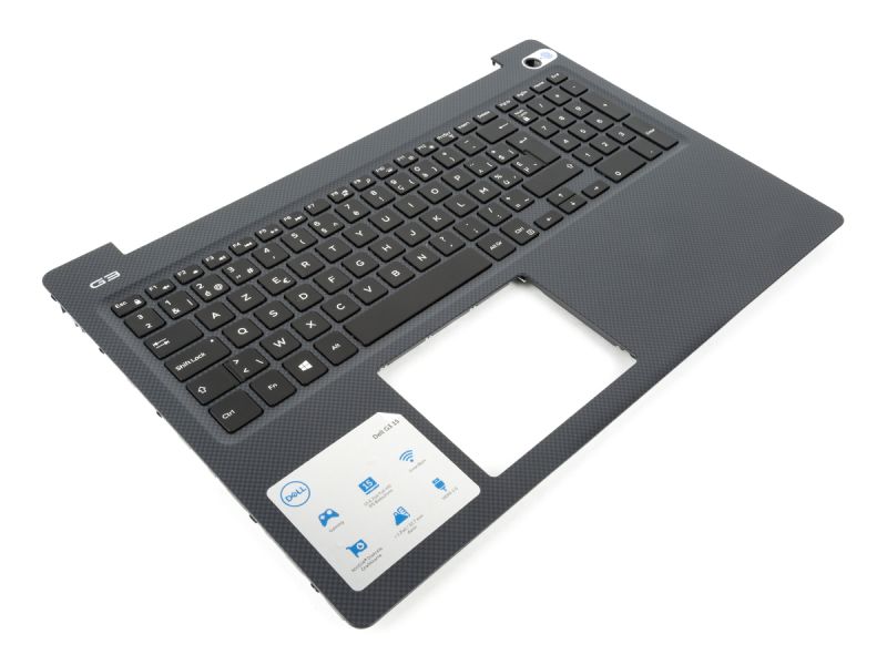 Dell G3-3579 Black Palmrest & BELGIAN Backlit Keyboard - 0N4HJH + 0MPFKP