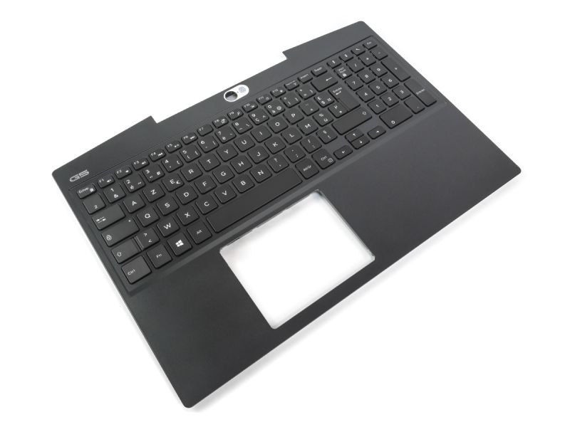 Dell G5-5500 80W Palmrest & BELGIAN Backlit Keyboard - 0TKJ8F + 0MPFKP (T4D5H)