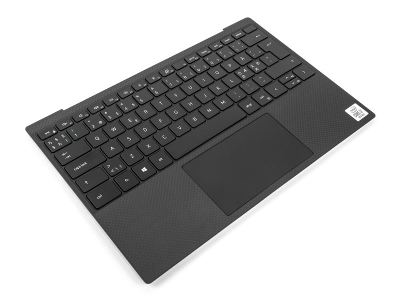 Dell XPS 9300/9310 Palmrest/Touchpad & NORDIC Backlit Keyboard - 01YN9Y + 0PM4V7 (55GXF)