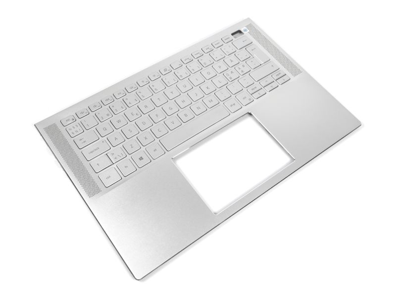 Dell Inspiron 7400 Palmrest & NORDIC Backlit Keyboard - 0K4MHC + 07D4K4 (W7MKR)