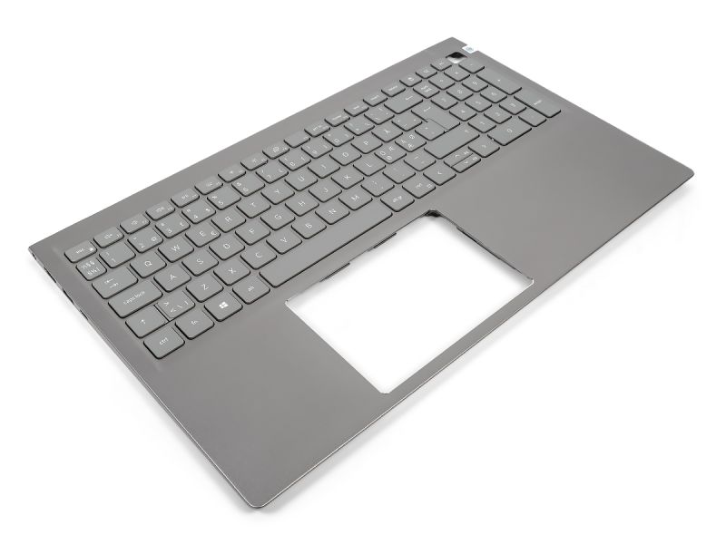 Dell Inspiron 5510/5515/5518 USB-C Palmrest & NORDIC Backlit Keyboard - 06P0TG + 03DCMF (0TYVX)