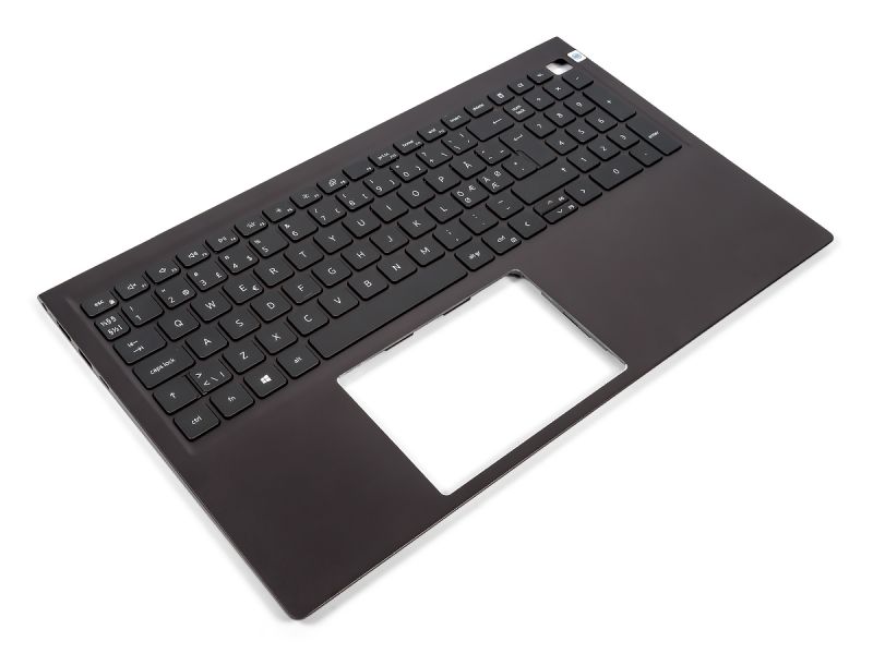 Dell Vostro 5510/5515 USB-C Palmrest & NORDIC Backlit Keyboard - 0JVYYX + 07WPMR (VC8PR)