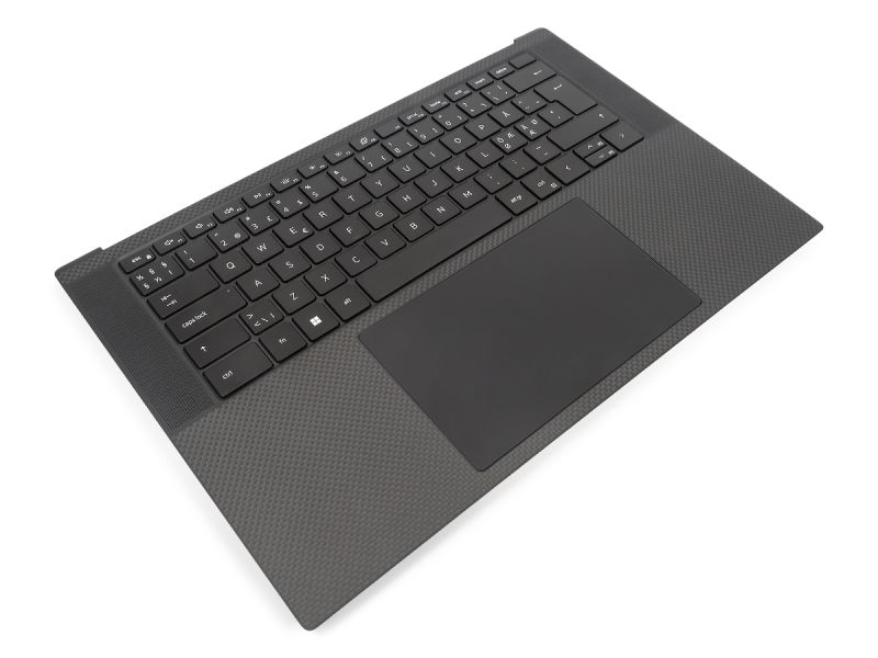 Dell XPS 9520 & Precision 5570 Palmrest, Touchpad & NORDIC Backlit Keyboard - 0TJP2V + 0DKXN7 (1WK5M)