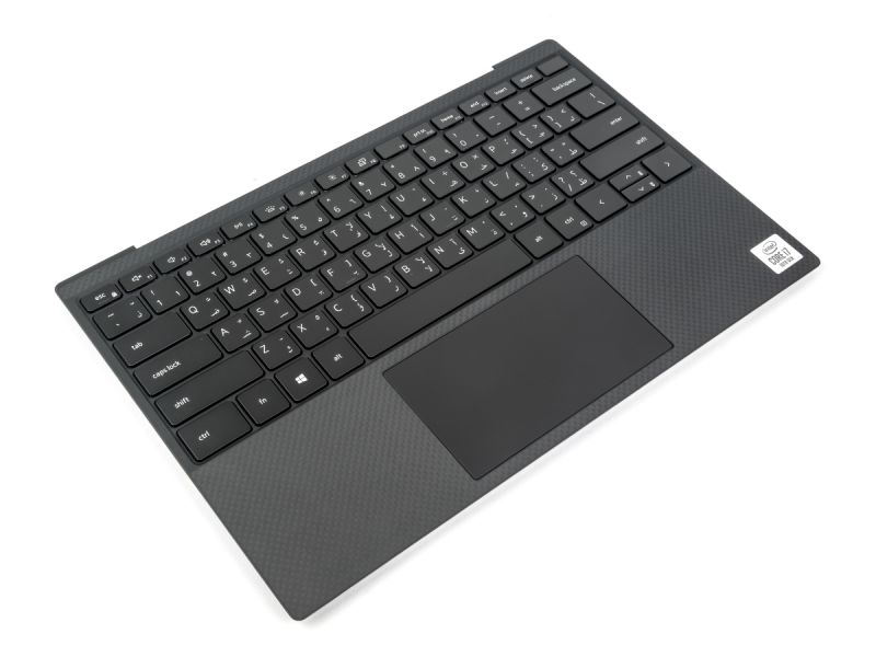 Dell XPS 9300/9310 Palmrest/Touchpad & ARABIC Backlit Keyboard - 0Y75C4 + 08XXCX (HMRJ6)