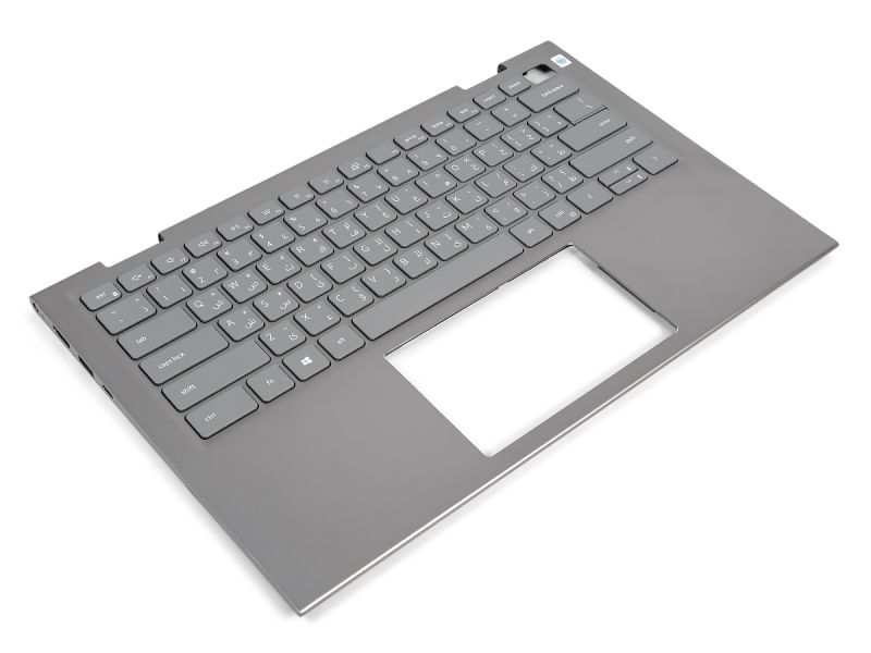 Dell Inspiron 5410 2-in-1 Palmrest & ARABIC Backlit Keyboard - 04GR69 + 0DXJF0 (P47K5)