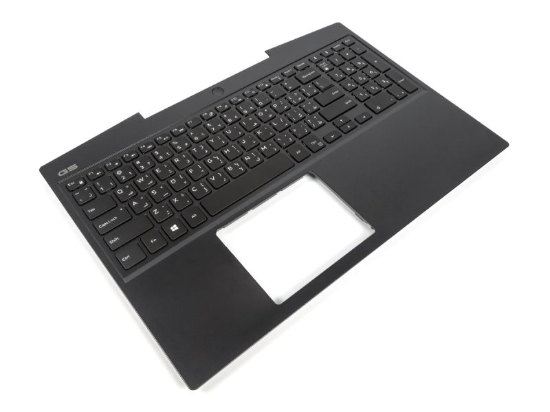 Dell G5-5500 60W non-Bio Palmrest & ARABIC Backlit Keyboard - 01RPF5 + 07WCF4 (05YT1)