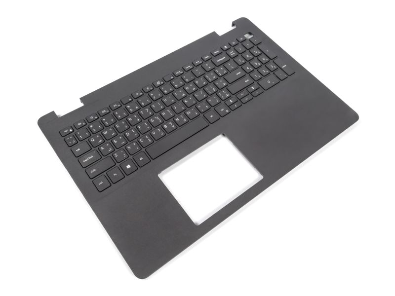 Dell Inspiron 3501/3502/3505 Black Palmrest & ARABIC Keyboard - 033HPP + 07H8DH (19D1M)