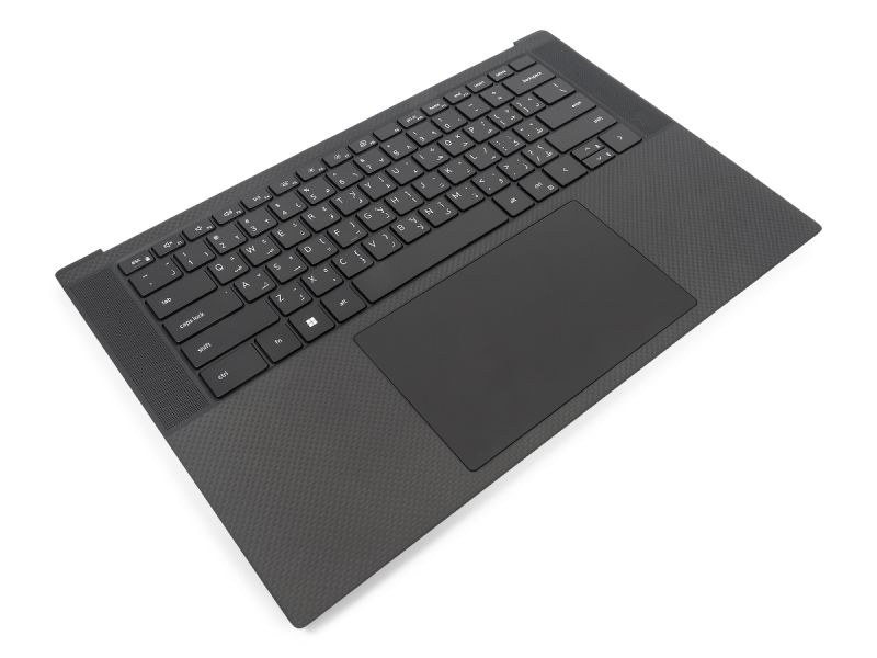 Dell XPS 9520 & Precision 5570 Palmrest, Touchpad & ARABIC Backlit Keyboard - 0GN0D2 + 0D0KDW (8PF0J)