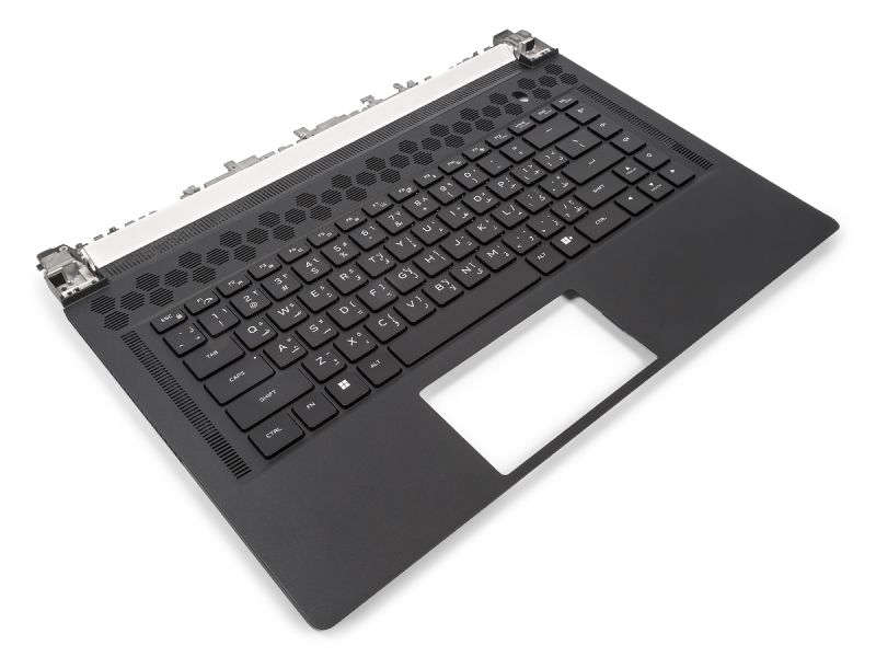 Dell Alienware X15 R1/R2 Palmrest & ARABIC RGB Backlit Keyboard - 05VHRX (3M5R8)