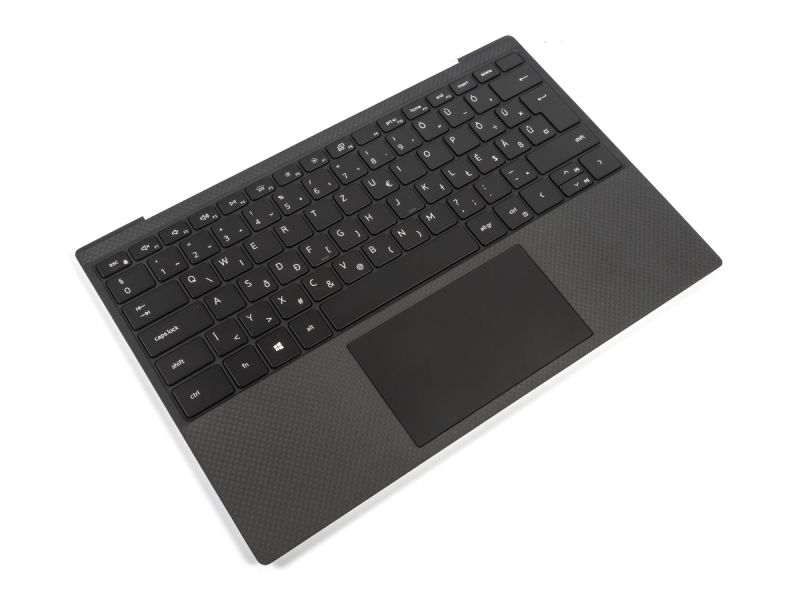 Dell XPS 9300/9310 Palmrest/Touchpad & HUNGARIAN Backlit Keyboard - 01YN9Y + 0RV8PG (01G52)