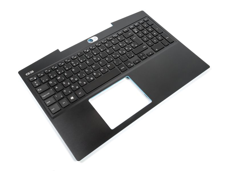 Dell G3-3500 60W Palmrest & HUNGARIAN Backlit Keyboard - 09K12Y + 0TJRHX (5103H)