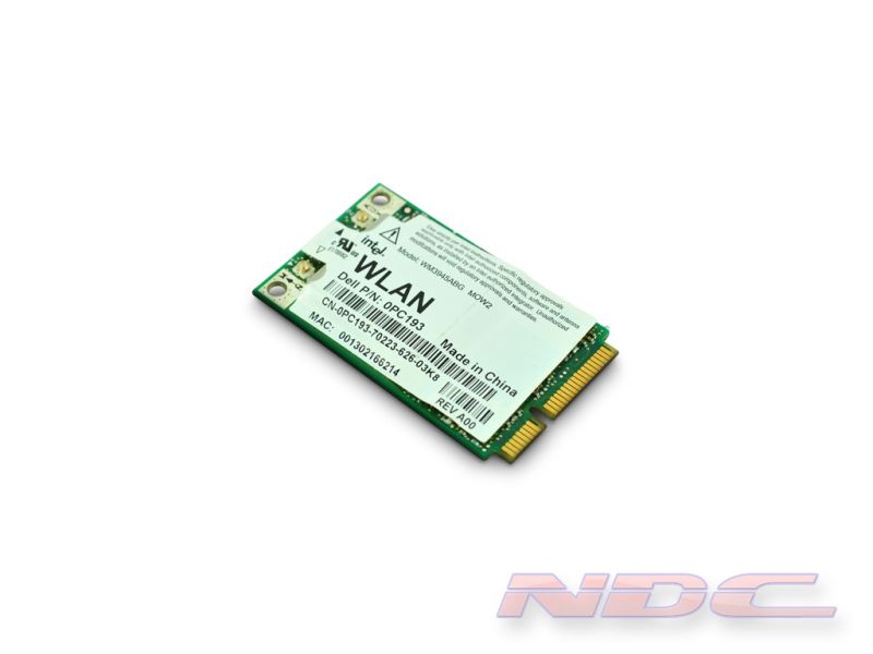 Dell Intel Pro Wireless 3945 a/b/g PCI Express Mini-Card - 54Mbps - 0PC193